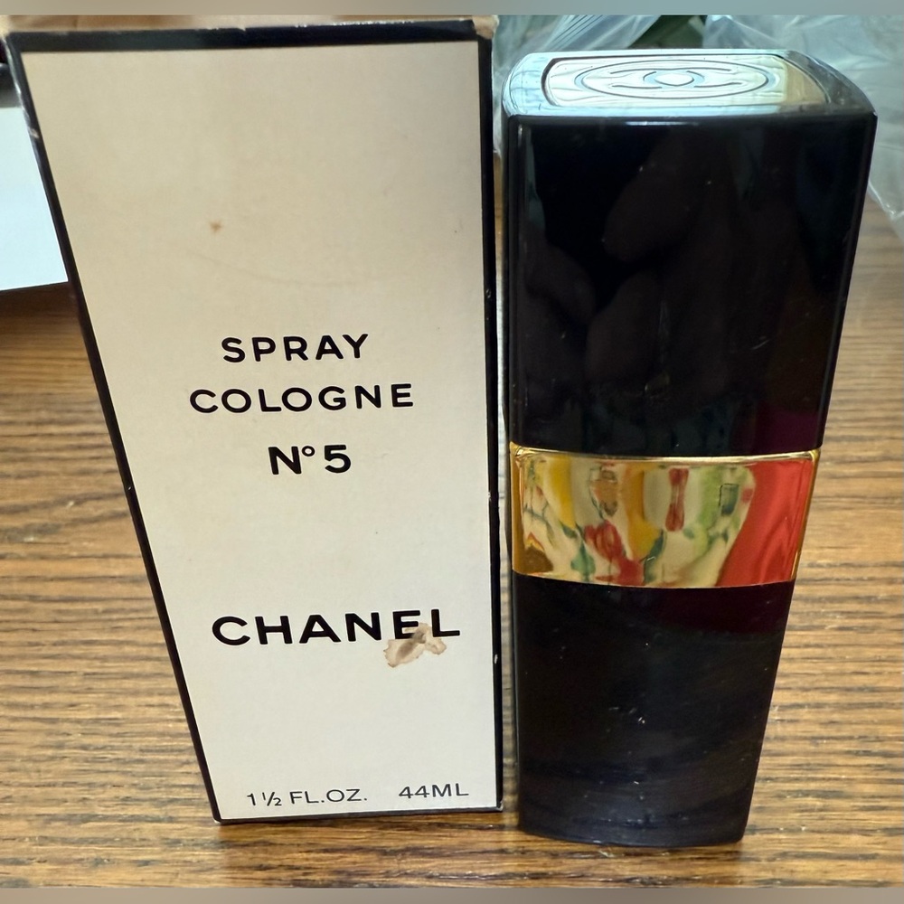 Vintage CHANEL No 5 Spray Cologne in Box  New old Stock